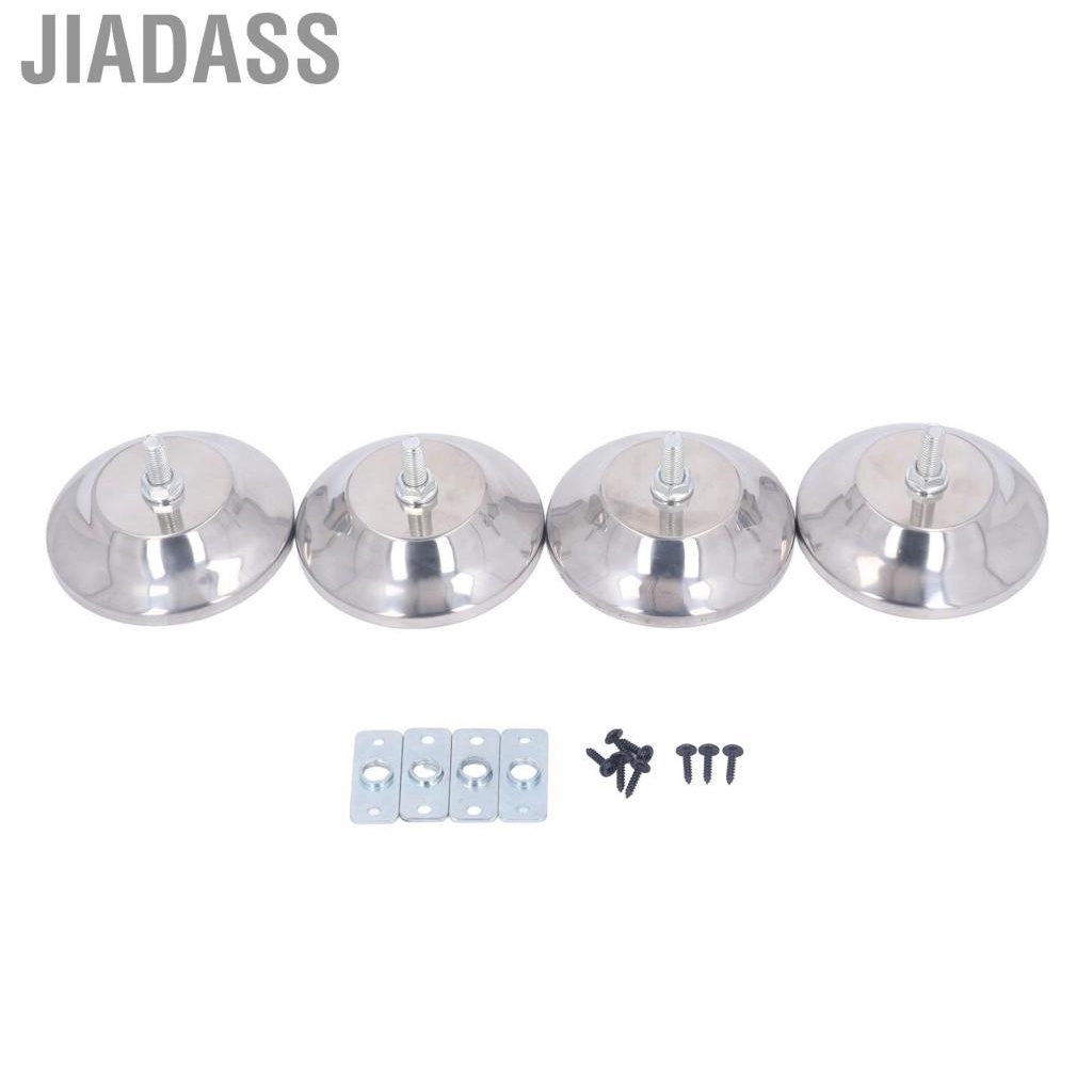 Jiadass 撞球桌腳調平器防滑重型金屬樹脂 4 件撞球足球用