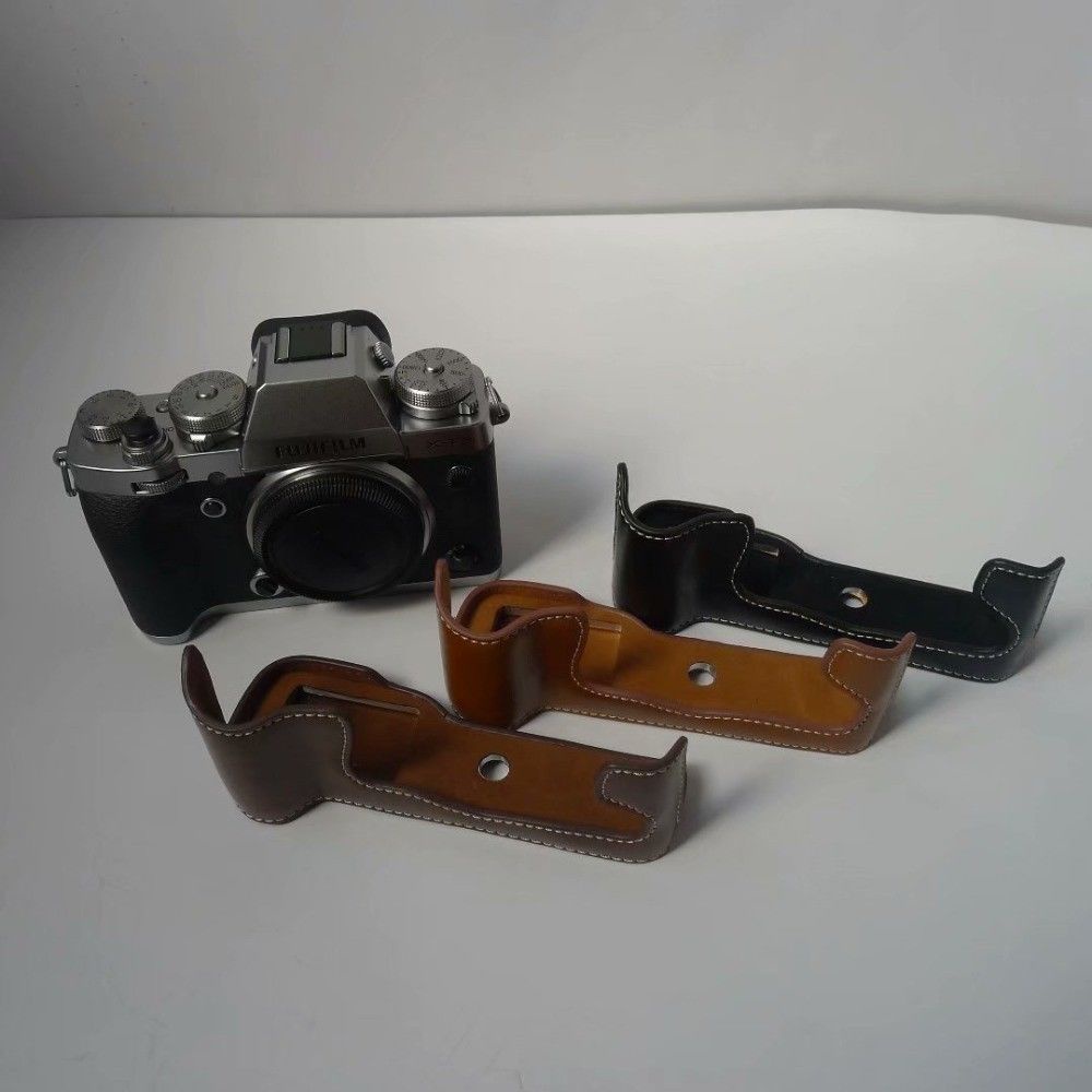 適用富士XT4相機手柄底座 XT1 XT-1半套螺絲 XT-4保護包保護套