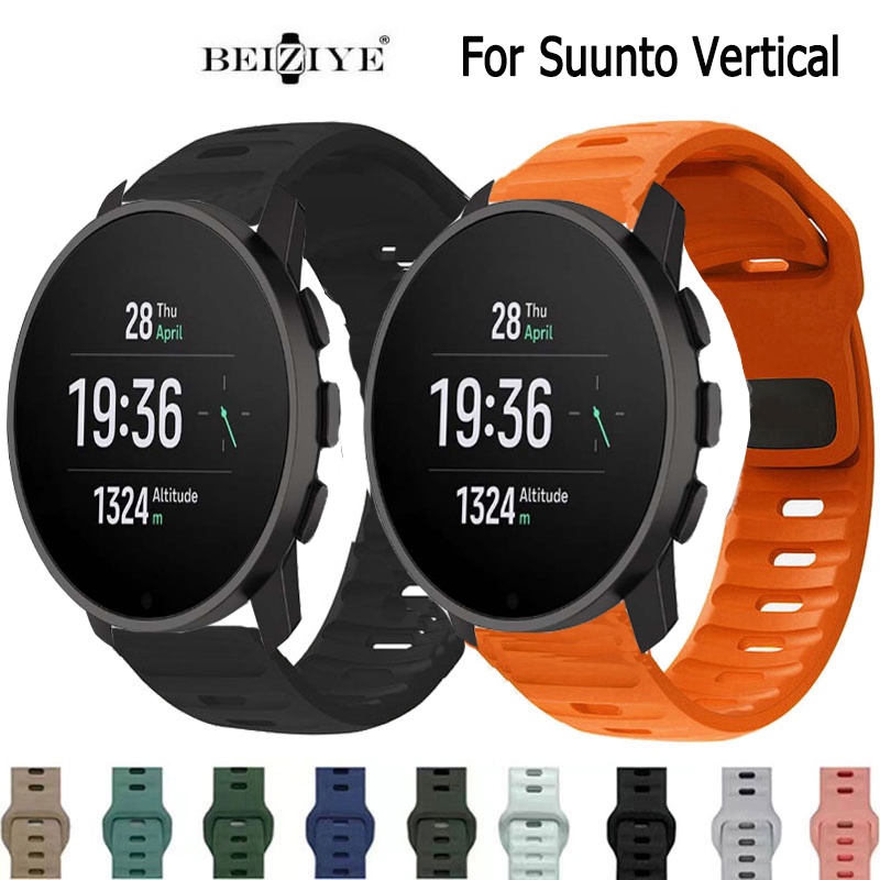 通用於 Suunto 手錶 Vertical 矽膠錶帶 Suunto Vertical 運動替換腕帶