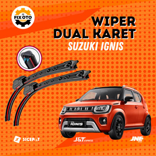 SUZUKI 鈴木 Ignis 汽車雨刮器無框雙橡膠模型 1 SET 2 PCS 左右