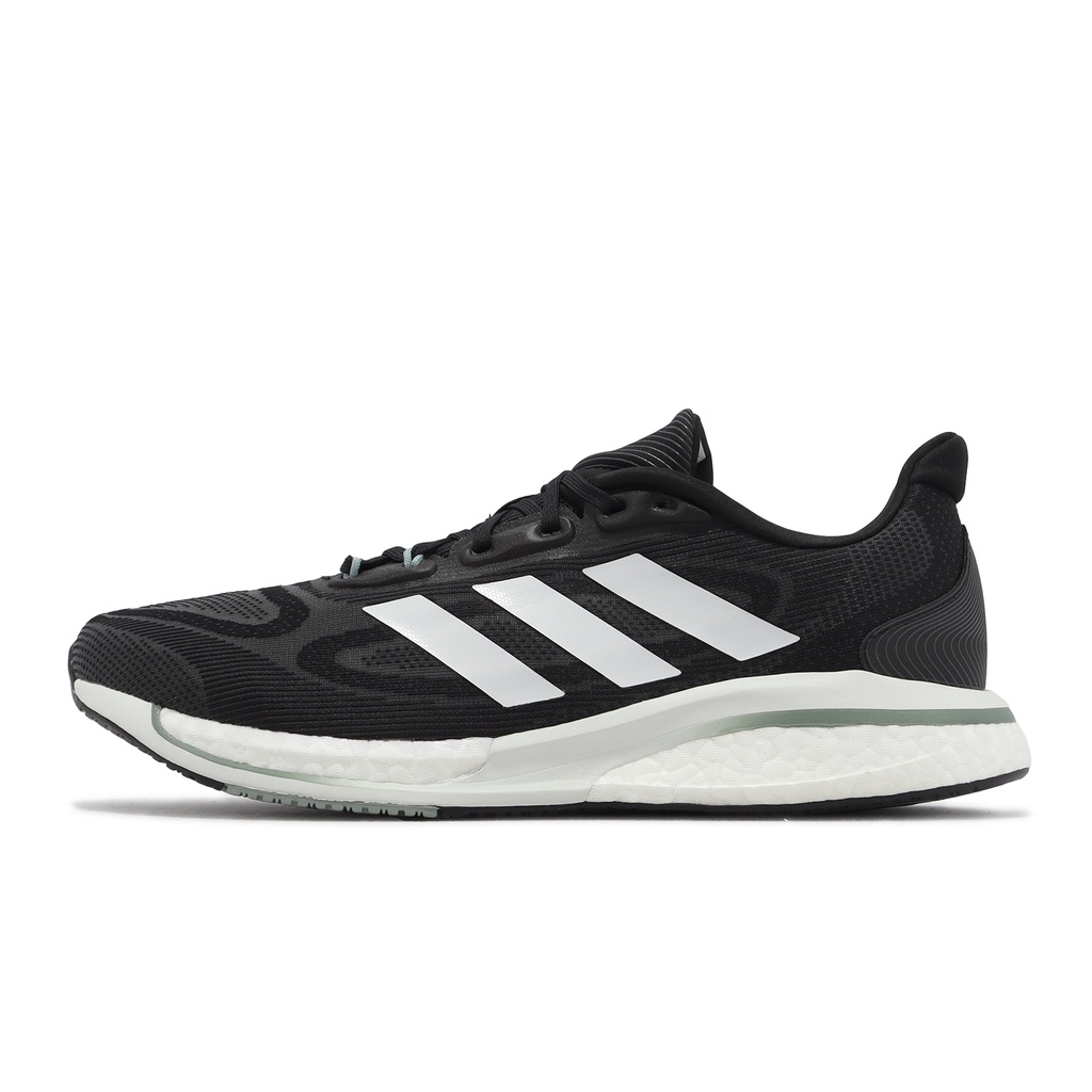 adidas 慢跑鞋 Supernova + M 黑 白 Boost Bounce 愛迪達 男鞋【ACS】 GX2953