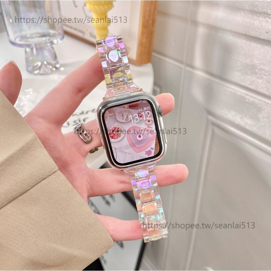 適用Realme Watch 3 Pro 鐳射炫彩錶帶 Realme Watch 3 /2 / 2 Pro 22mm錶帶