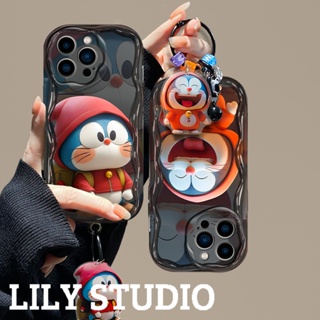 哆啦夢 Iphone 11 手機殼手鍊 Doraemon IPhone 手機殼適用於 IPhone 15 IPhone