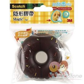 【3M】Scotch甜甜圈膠台－巧克力（810DD－6）【金石堂】