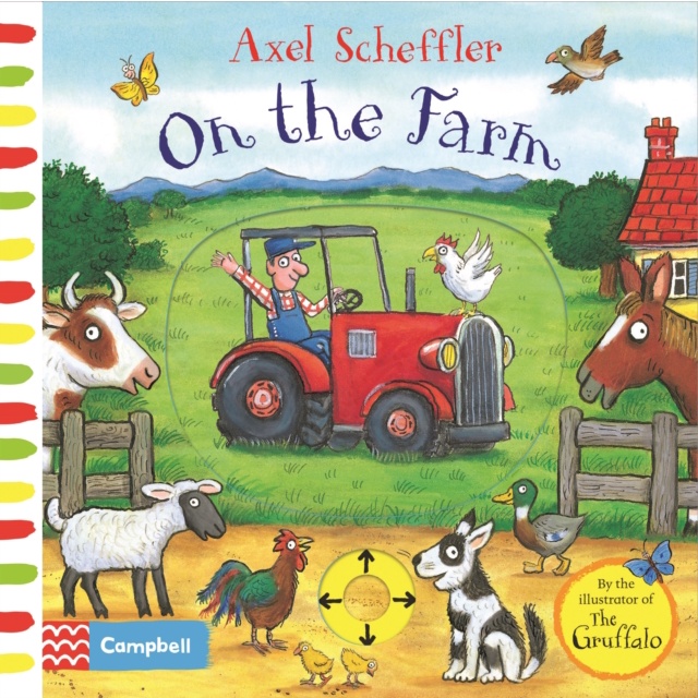 On the Farm (硬頁操作書)(硬頁書)/Axel Scheffler Campbell Axel Scheffler 【禮筑外文書店】