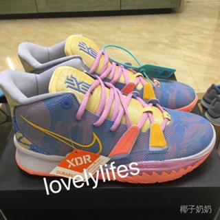 ??實拍?? Nike Kyrie 7 PH EP“Expressions” 藍粉 休閒鞋 運動鞋 籃球 DC0588-