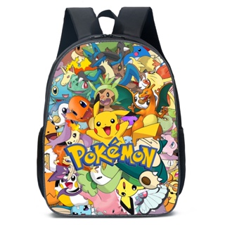 pokemon寵物精靈pikachu皮卡丘中小學生書包兒童背包