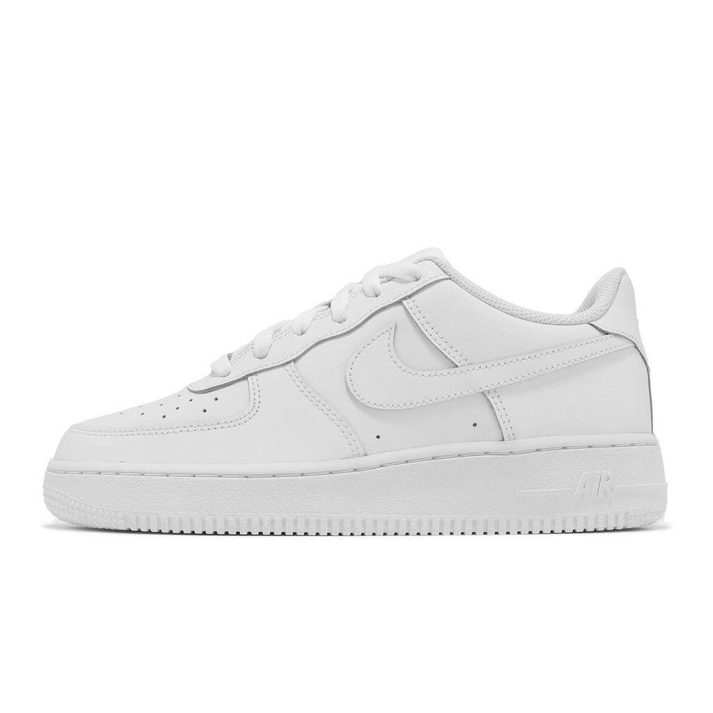 Nike 休閒鞋 Air Force 1 LE GS 全白 小白鞋 AF1 女鞋 大童 【ACS】 FV5951-111