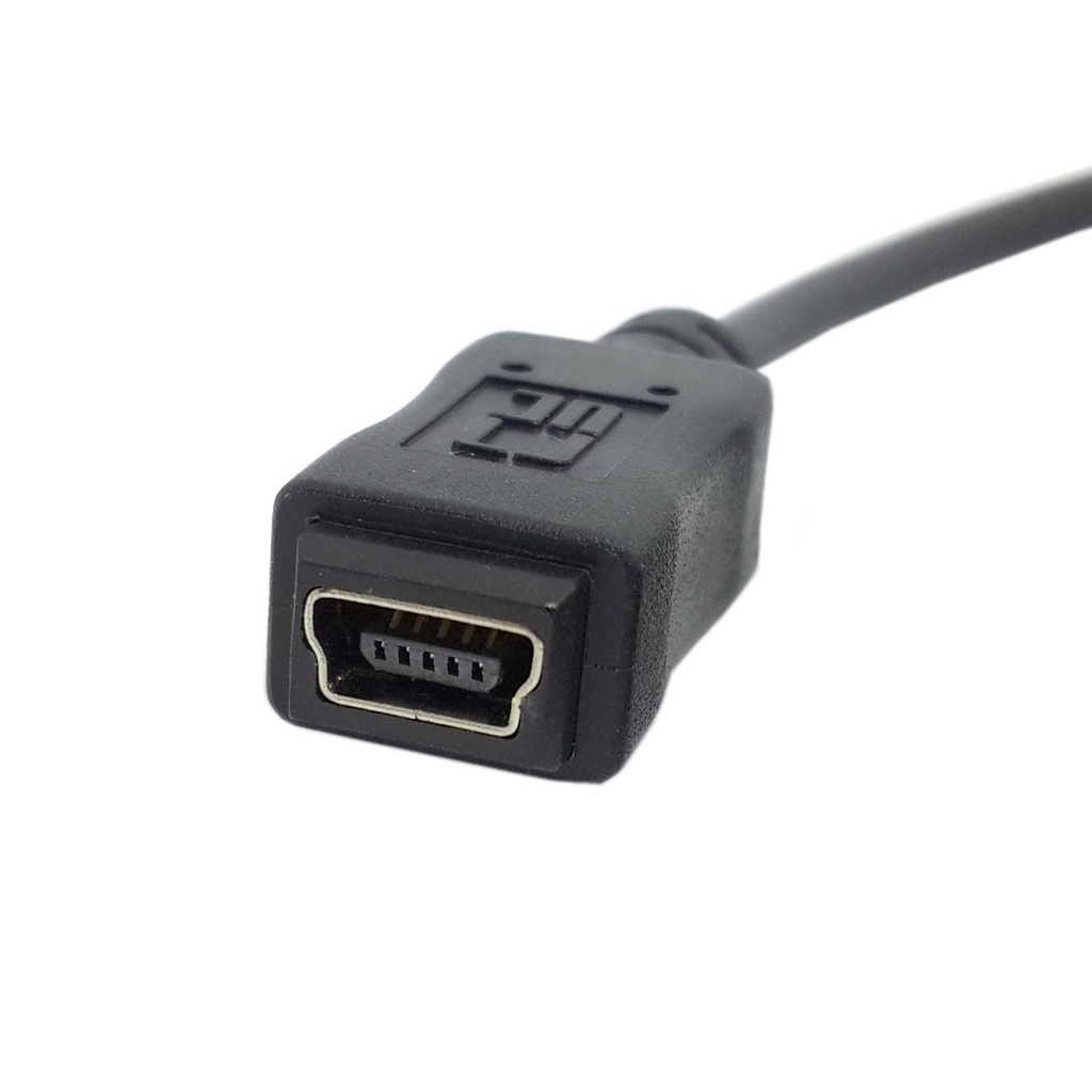 U2-049 USB2.0迷你Mini B公對Mini B 5P母延長線,GPS延長線1.5m轉