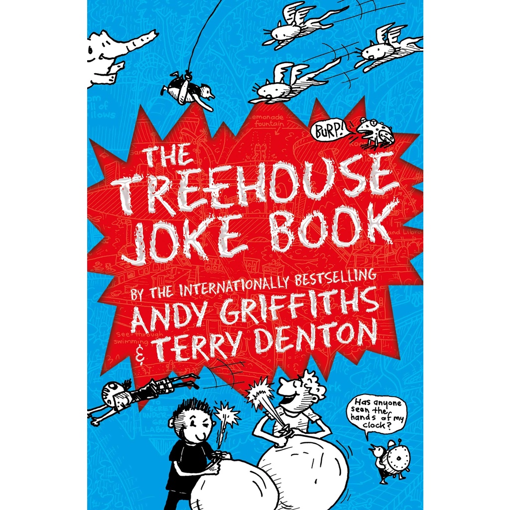 The Treehouse Joke Book (英國版)/Andy Griffiths【禮筑外文書店】