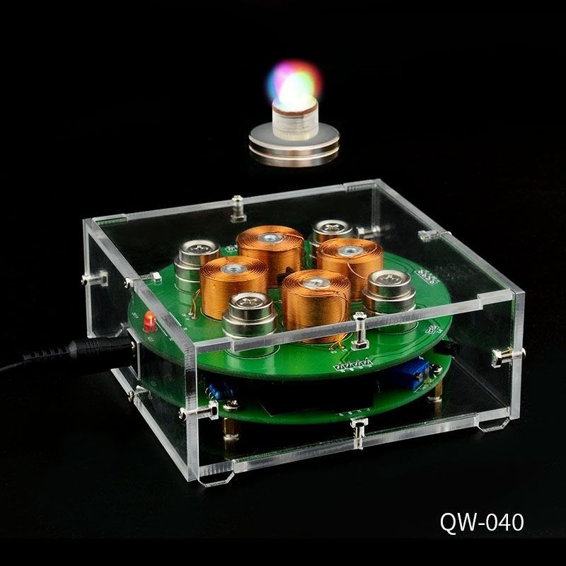 【限時特惠】【限時特惠】電子懸浮組裝套件 磁懸浮 創意玩具擺件 DIY電子焊接教學套件