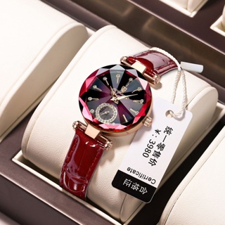柏達茄手錶719皮帶款 時尚潮流手錶 女士皮革手錶 超薄石英腕錶 手錶禮物