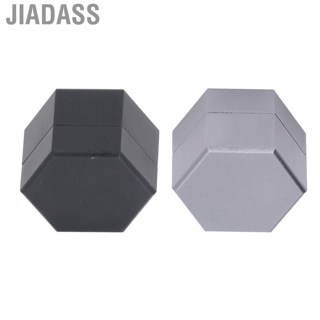Jiadass 便攜式撞球粉盒六角撞球桿盒支架鋁合金收納配件