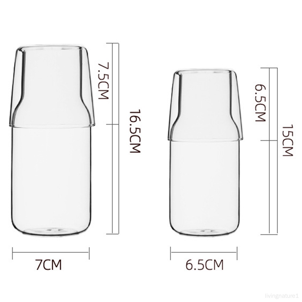 日式一人飲水杯 加厚耐熱冰凍小容量涼水壺 創意牛奶杯簡約果汁杯