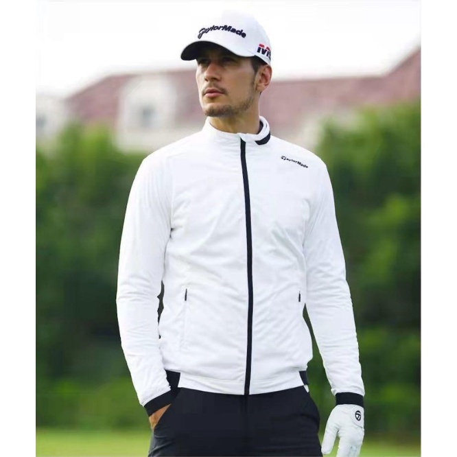 【好品質】高爾夫球衣 運動上衣男 韓版男裝 泰勒梅高爾夫服裝 男士長袖上衣休閒運動外套 新款防風球衣 韓版男裝