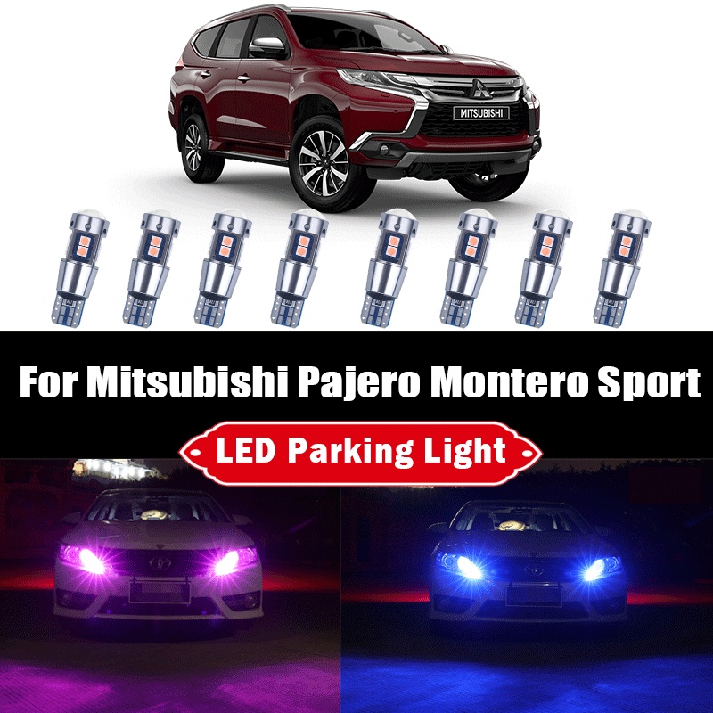 MITSUBISHI 2x LED 停車燈間隙燈 T10 W5W 3030 10 SMD 適用於三菱帕杰羅 Monter
