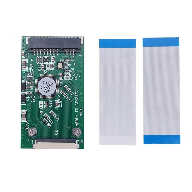 Msata SSD 轉 CE ZIF 匹配 Mini PCI-E mSATA SSD 轉 40Pin 1.8 "CE (