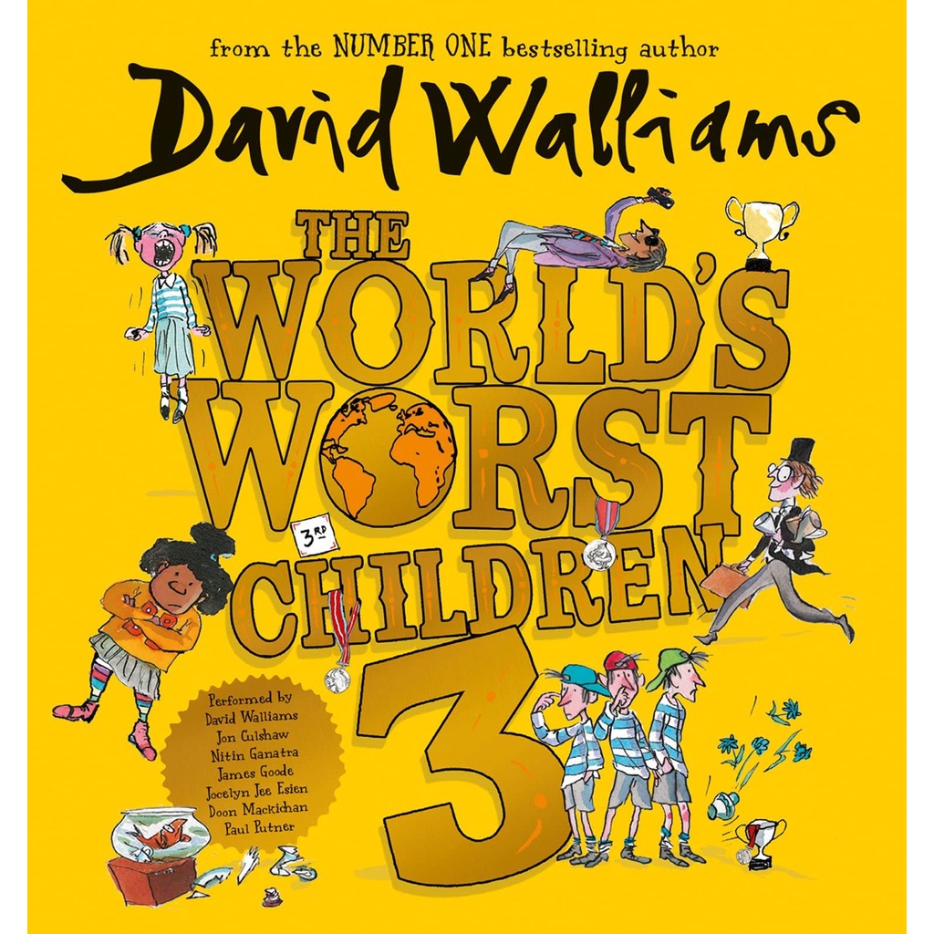 The World's Worst Children 3 (Audio CD)(有聲書)/David Walliams【禮筑外文書店】