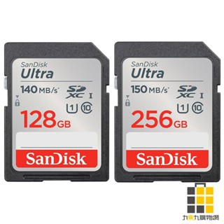 SanDisk Ultra SDXC UHS-1 128G/140MB.256G/150MB SD記憶卡【九乘九文具】