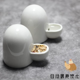 ❤優選免運❤ 陶瓷小寵物自動飲水器倉鼠靜音飲水器餵食餵水器非洲迷你刺蝟水壺