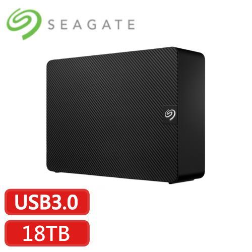 SEAGATE希捷Expansion 18TB USB3.0 3.5吋外接硬碟-黑(STKP18000400)原價140