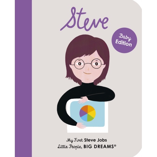 Little People, BIG DREAMS: Steve Jobs (英國版)(硬頁書)/Maria Isabel Sanchez Vegara【三民網路書店】