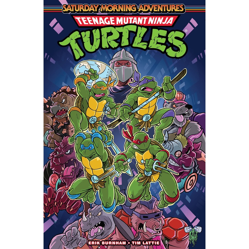 Teenage Mutant Ninja Turtles: Saturday Morning Adventures, Vol. 1/Erik Burnham【禮筑外文書店】