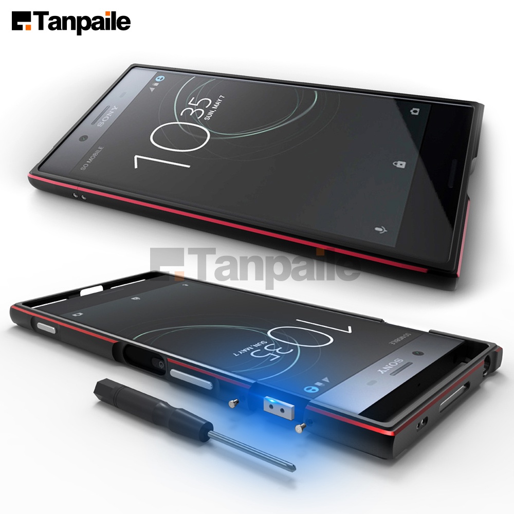 Tanpaile 豪華超薄鋁合金金屬保險槓外殼適用於索尼 Xperia XZ Premium XZ2 Ultra Z3