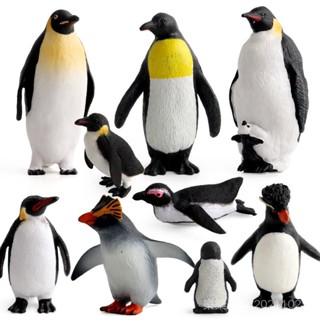 ❤樂樂屋❤海洋生物模型模擬海洋動物模型 企鵝模型玩具 多款造型