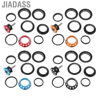 Jiadass 自行車軸承耳機金屬前叉頭管碗組錐形登山車固定齒輪零件