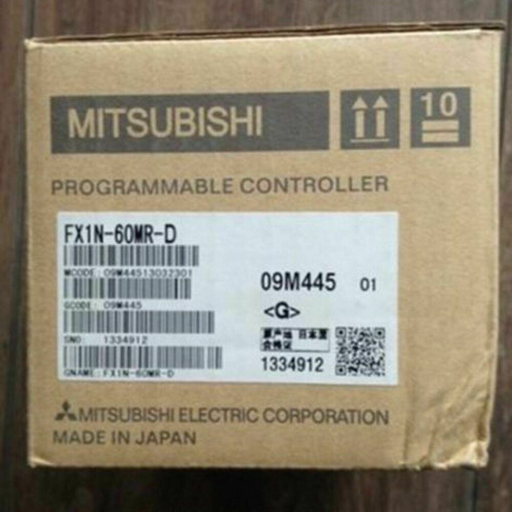 MITSUBISHI 【全新】三菱全新帶盒 Plc 模塊 FX1N-60MR-D FX1N60MRD 一年保修#XR