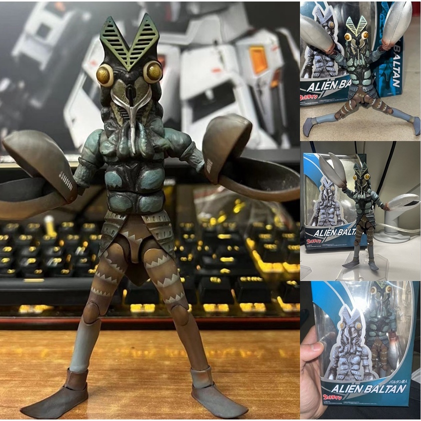 ULTRAMAN 奧特曼系列外星人巴爾坦(i代版) Shf Monster 15cm Baltan-seijin Uni