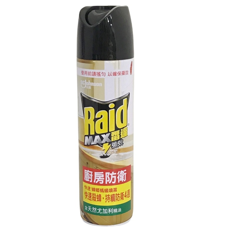 Raid雷達 快速蟑螂螞蟻藥-天然尤加利精油(500ml/瓶)[大買家]