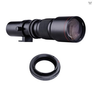 CL500 500mm F/8.0-32 手動超長焦鏡頭 + T2-EOS轉接環套裝 適配佳能EF卡口相機 12個/箱