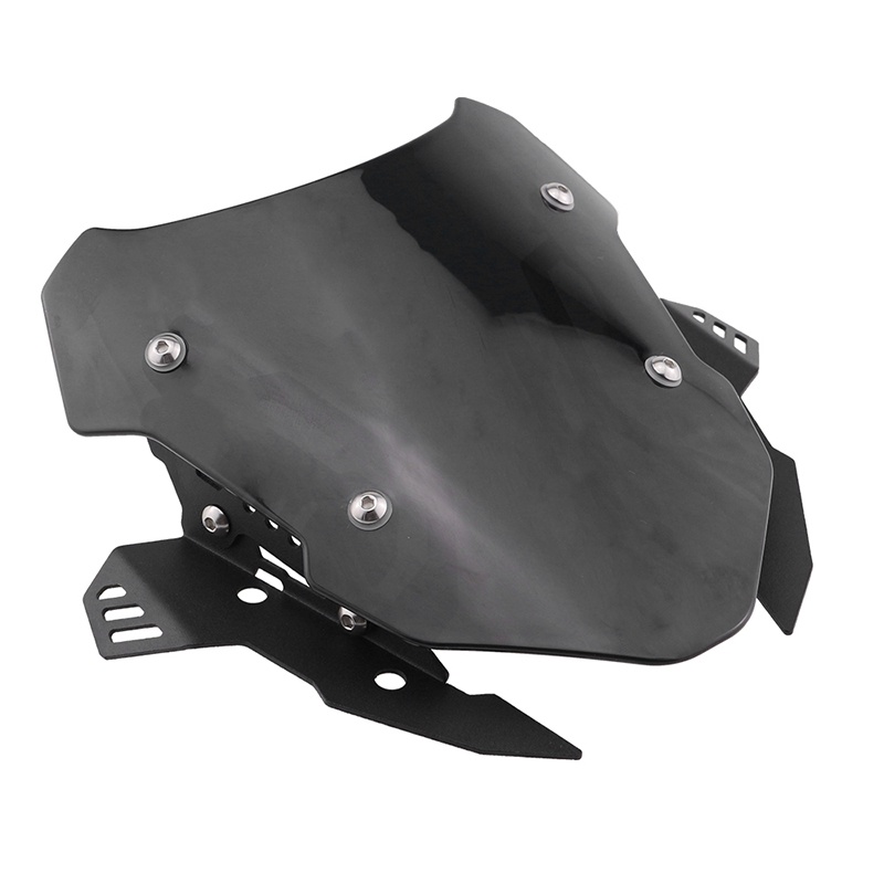適用雅馬哈MT-15 MT-125 改裝前風擋導流板擋風頭罩風鏡整流罩