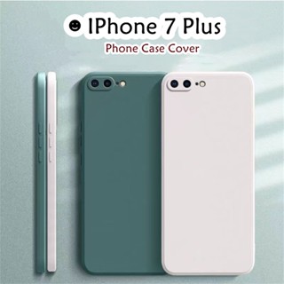 【吉田】適用於 IPhone 7 Plus 手機殼防汙矽膠全保護殼經典簡約純色手機殼保護套