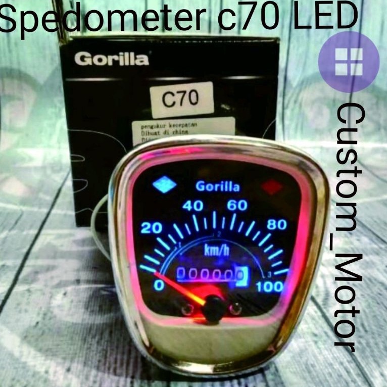 Spedo LED 計步器 LED C70-SPEEDOMETER C70 LED BEKJUL MINTI