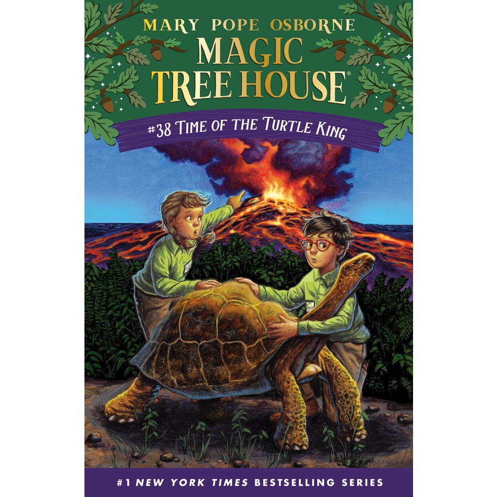 Magic Tree House #38: Time of the Turtle King (精裝本)/Mary Pope Osborne【三民網路書店】