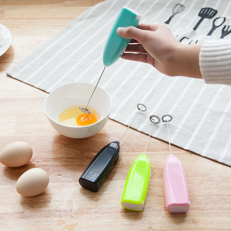 🔥台灣新款熱賣🔥 電動手持式家用 廚房打蛋器 迷你不銹鋼打蛋機雞蛋咖啡奶茶攪拌器