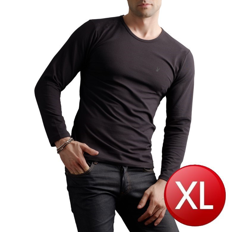 PB-速熱暖絨圓領長袖衫(顏色隨機XL)[大買家]
