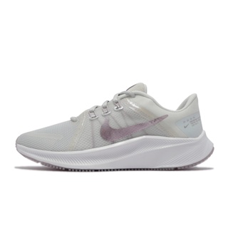 Nike 慢跑鞋 Quest 4 PRM 米白 紫 路跑 女鞋 運動鞋 入門款【ACS】 DA8723-011