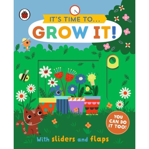 It's Time to... Grow It!：You can do it too, with sliders and flaps(硬頁書)/Ladybird【三民網路書店】