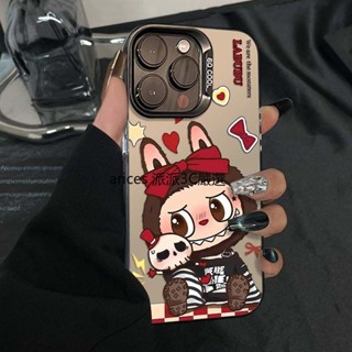 可愛拉布布 蘋果i16保護殼 iPhone 15 14 13 12 11 Pro Max XR XS max 防摔手機殼