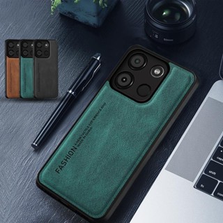 適用於 ITEL A60 A60S 保護殼小羊皮紋皮革皮套軟殼
