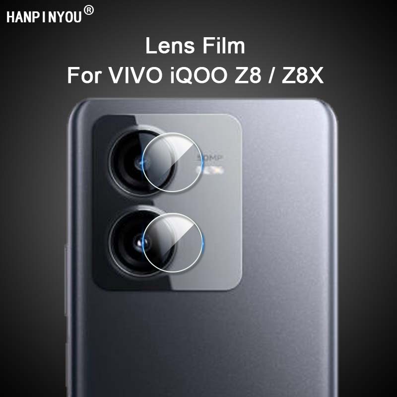 Vivo iQOO Z8 Z8X 透明超薄後置攝像頭蓋軟膜的鏡頭保護膜 - 非鋼化玻璃
