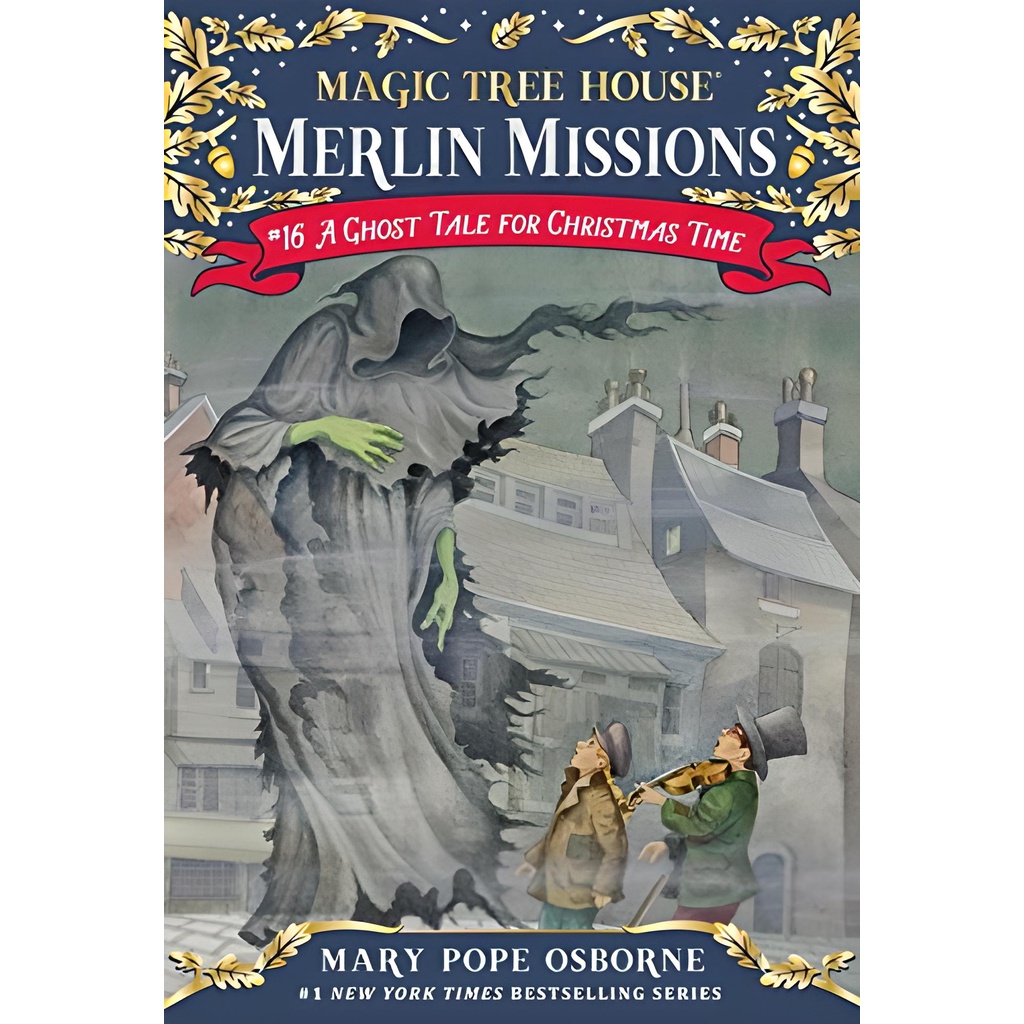 Merlin Missions #16: A Ghost Tale for Christmas Time (平裝本)/Mary Pope Osborne【三民網路書店】