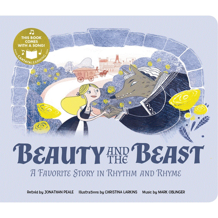 Beauty and the Beast ― A Favorite Story in Rhythm and Rhyme(硬頁書)/Jonathan Peale Fairy Tale Tunes 【三民網路書店】