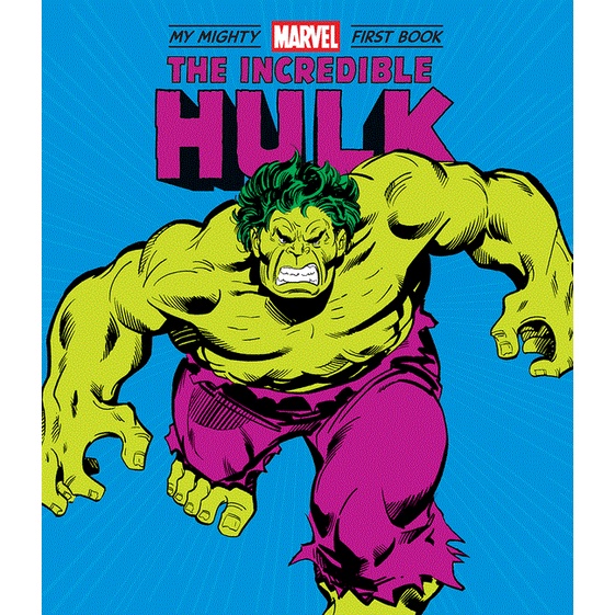 The Incredible Hulk - My Mighty Marvel First Book(硬頁書)/Marvel Entertainment【禮筑外文書店】