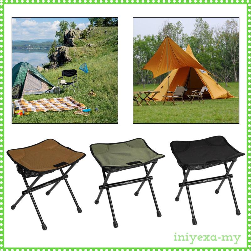 [IniyexaMY] 野營凳成人輕便躺椅腳凳腳凳馬鞍椅釣魚燒烤音樂會背包花園