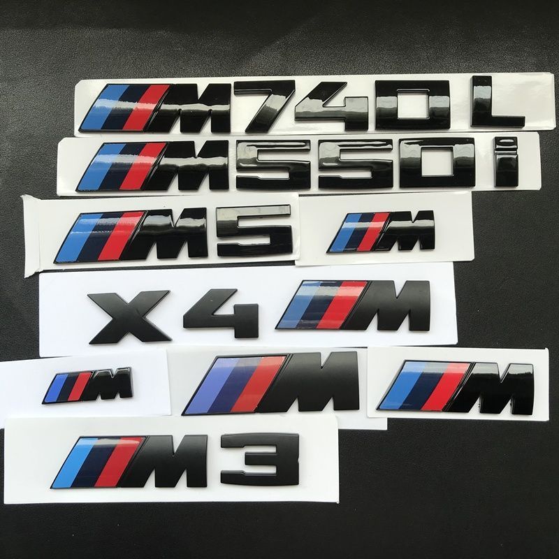 BMW M標 貼標 車標 改裝 3系 5系 尾標 車貼 1系 2系 改裝 X3 X5 X6 X7 葉子板標 車身標 個性